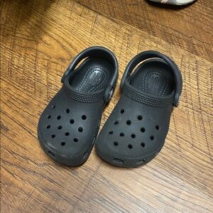 CROCS Kids Black Clogs